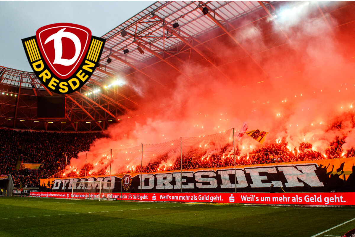 Balistyka i fajerwerki: Dynamo Drezno grozi wysokimi grzywnami za niewłaściwe zachowanie niektórych fanów!