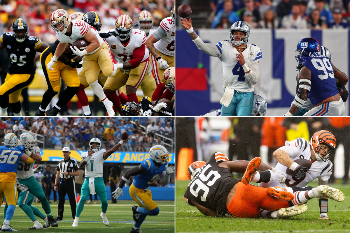 NFL opening Sunday: 49ers crush Steelers, Browns stifle Bengals, Cowboys  embarrass Giants