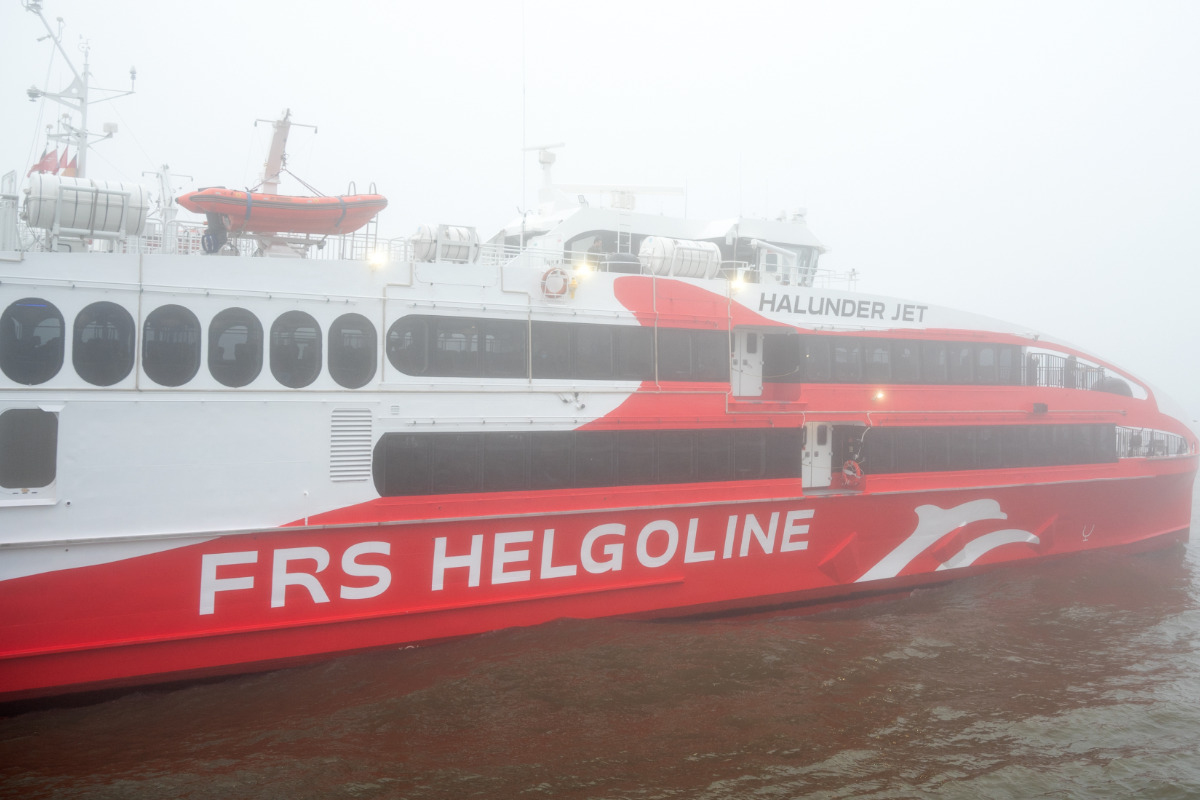 Von Hamburg nach Helgoland: "Halunder Jet" startet wieder!