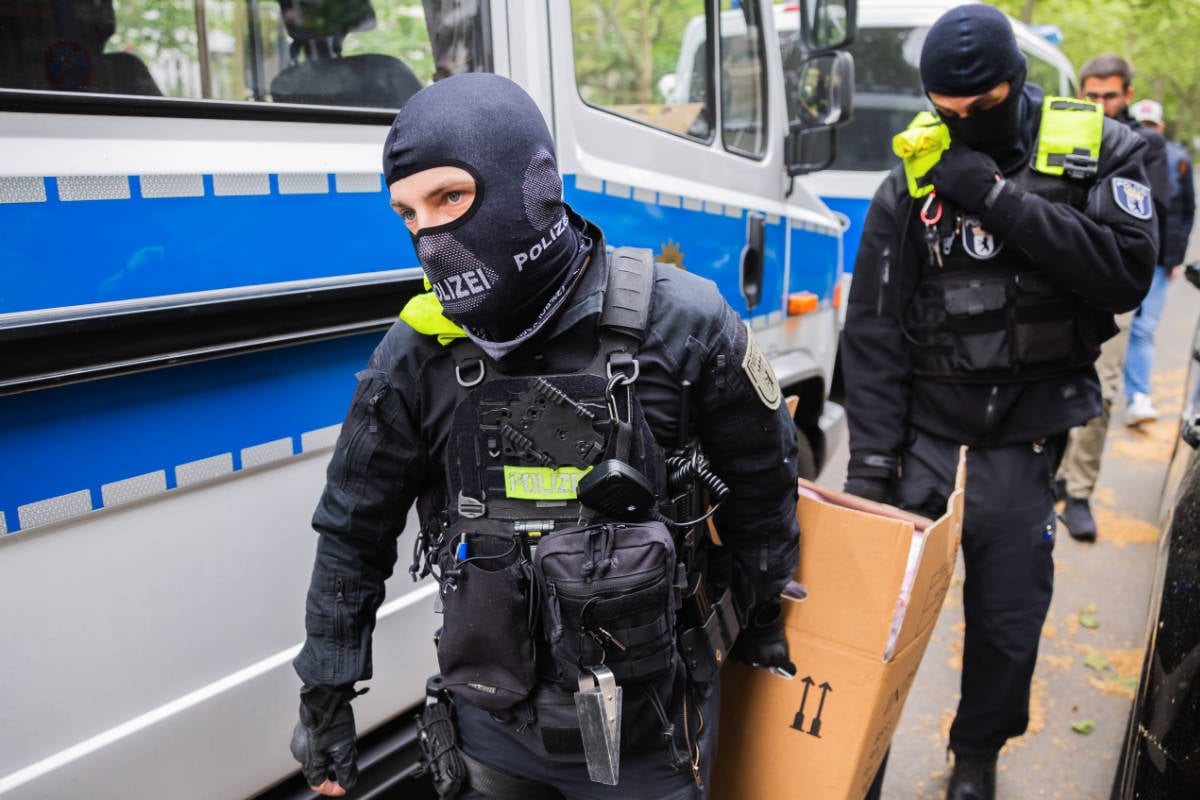 Großrazzia in Berlin und Chemnitz: Polizei nimmt Lieferanten
