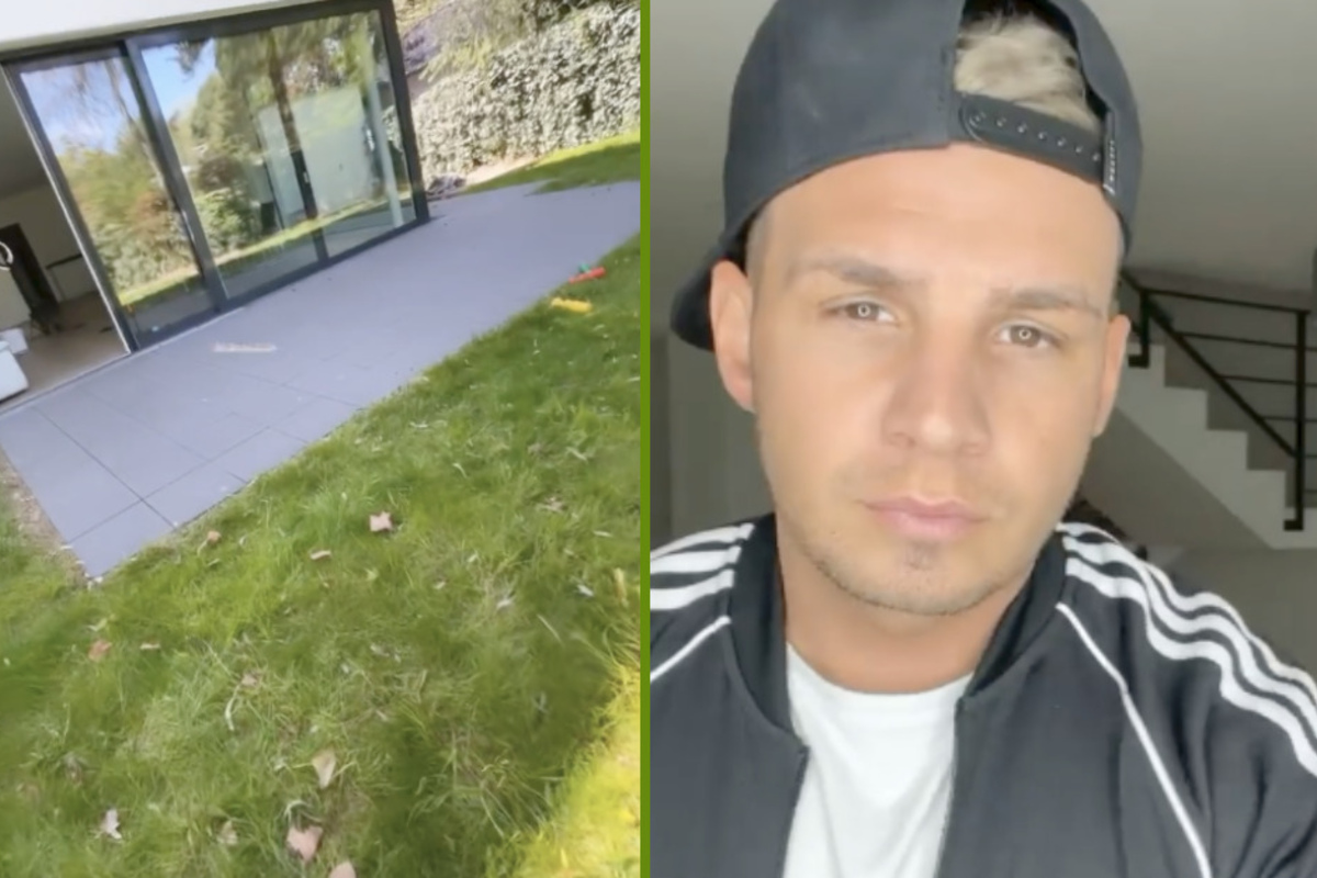 Mit Pool und BasketballCourt Pietro Lombardi plant Garten seiner