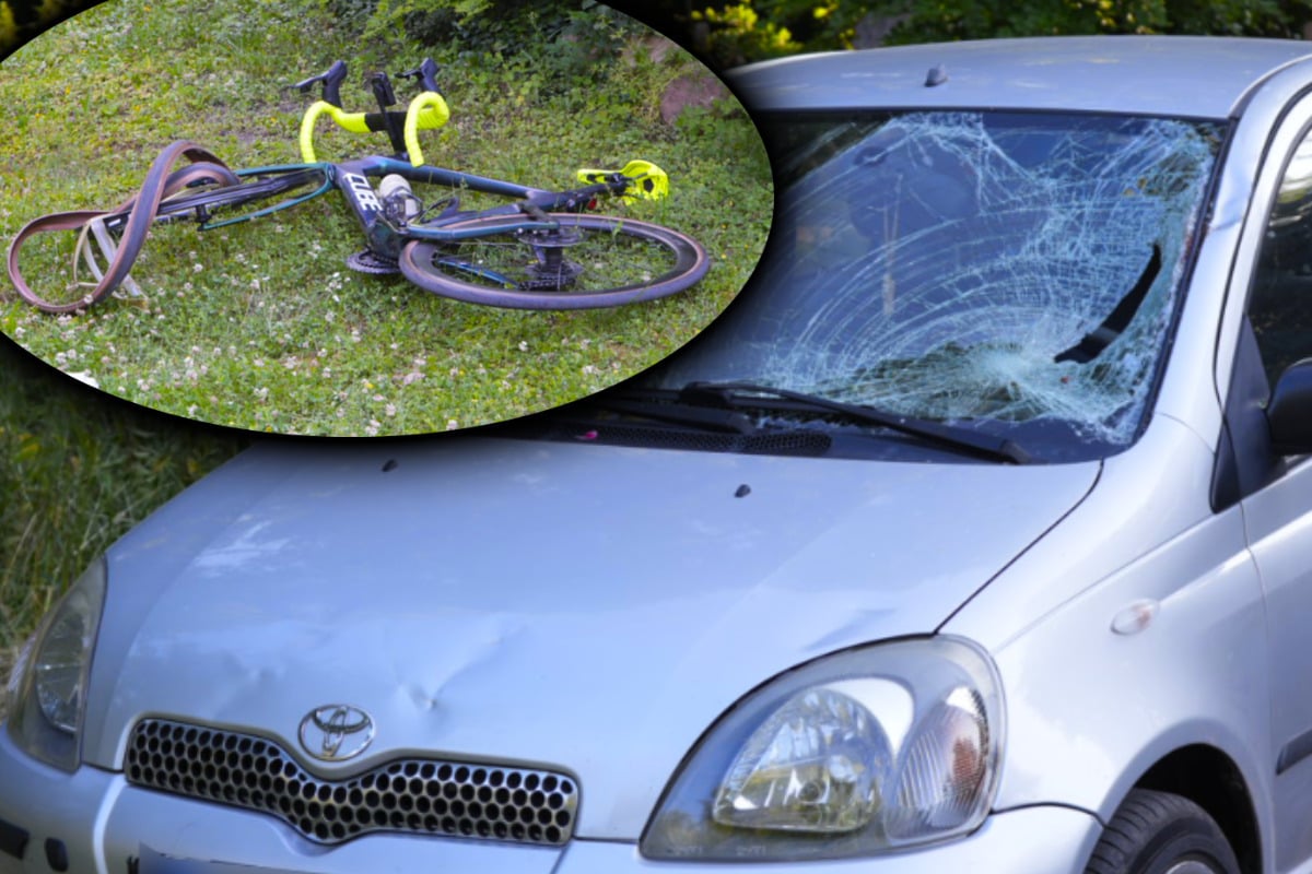 Schlimmer-Unfall-in-Sachsen-Anhalt-Toyota-erfasst-Rennrad