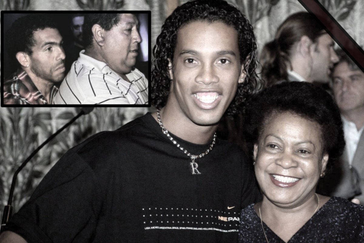 Mourning in football: Ronaldinho’s mother dies of Corona, Carlos Tevez loses father!