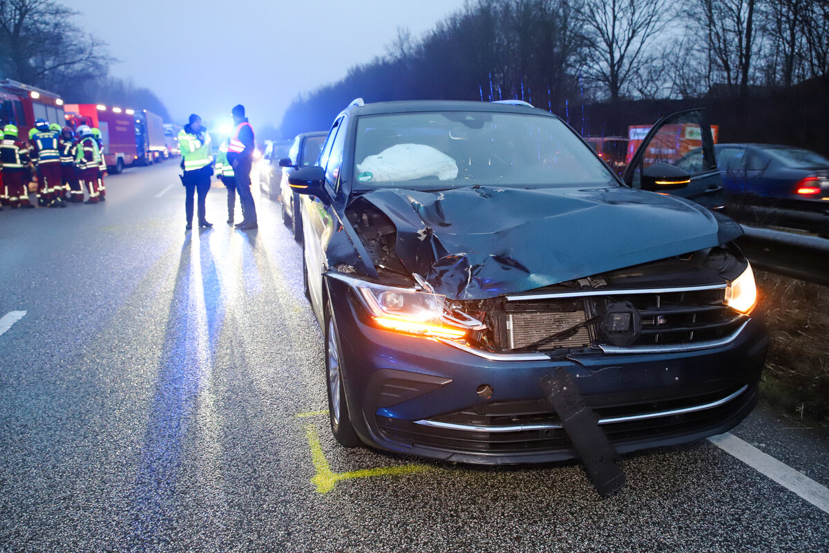unfall auf der a23 gestern