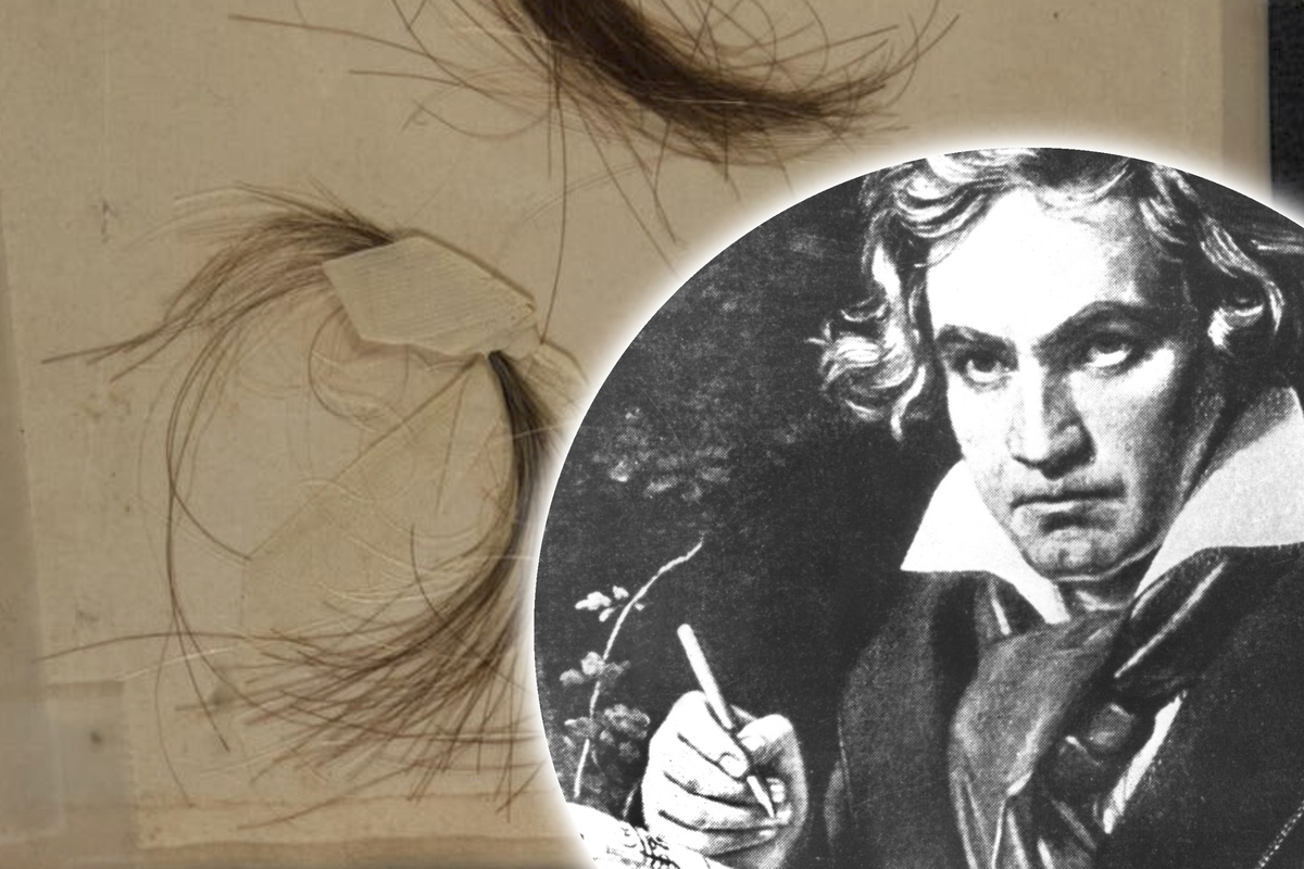Geheimnis um Beethovens Taubheit gelöst: Das verraten die letzten Haarsträhnen des Komponisten