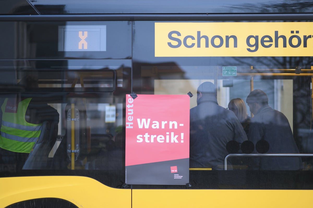 Erneuter Streik in Dresden: Diese Linien bleiben stehen