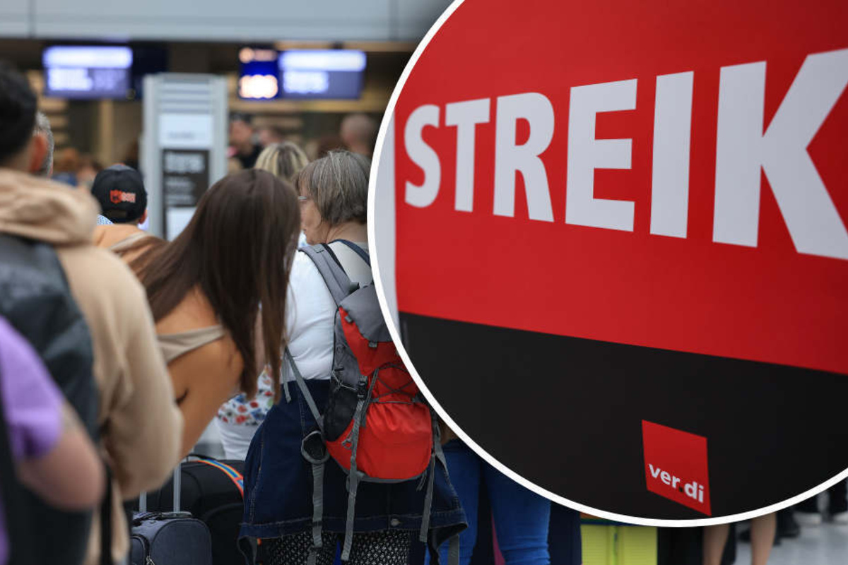 Flughafen-Streiks gestartet: Erhebliche Einschränkungen für Reisende