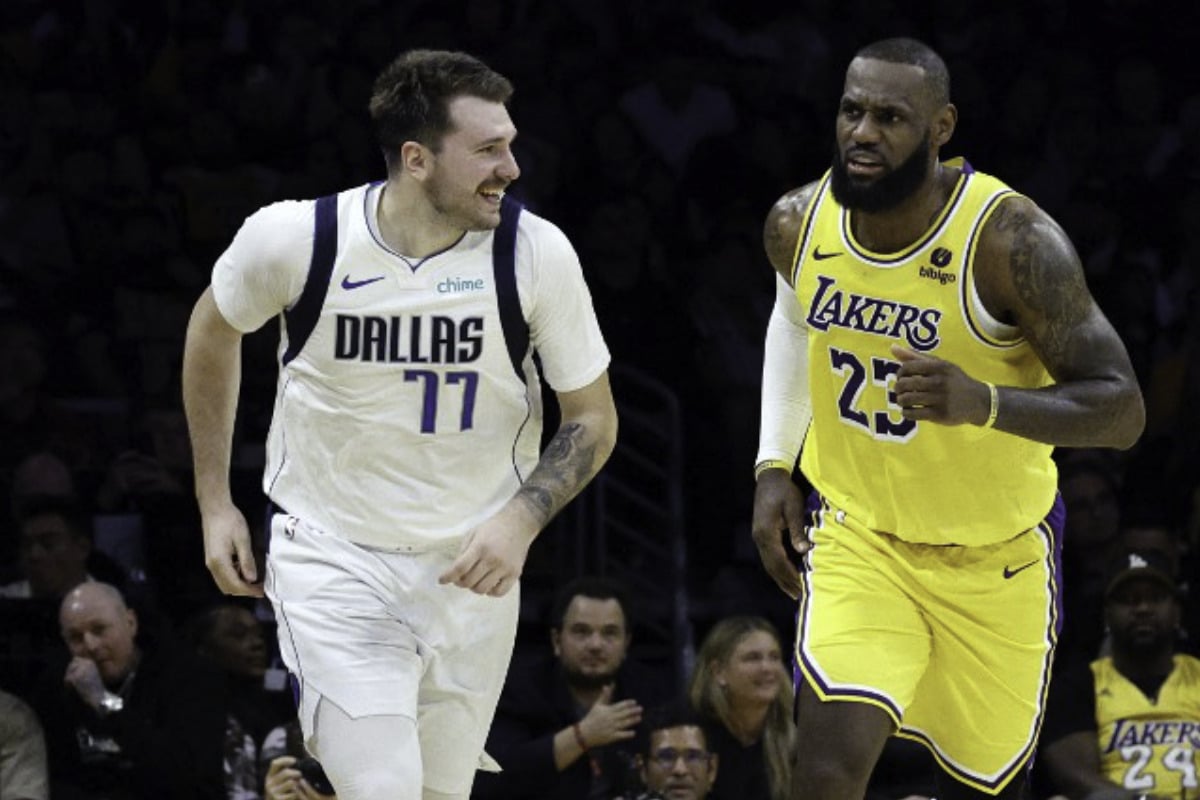 LeBron James shares first public comments on Luka Doncic trade deal