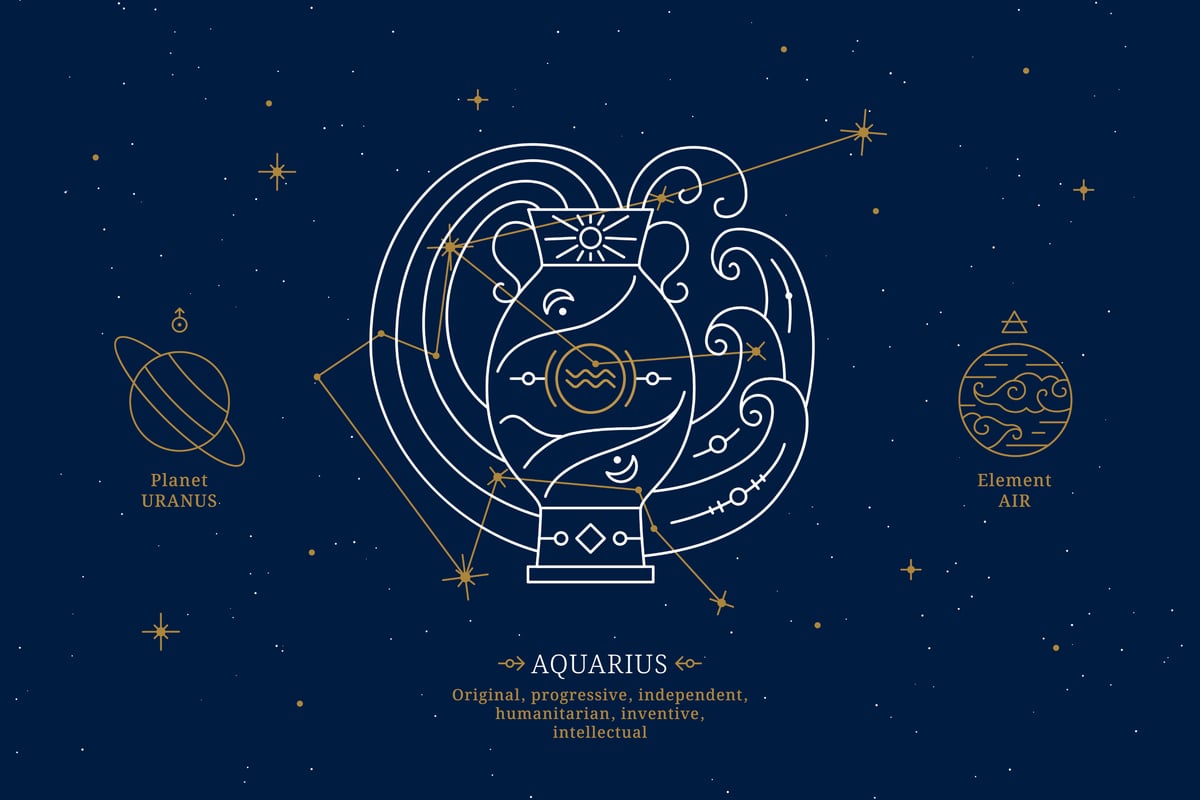 Free Aquarius monthly horoscope for January 2025