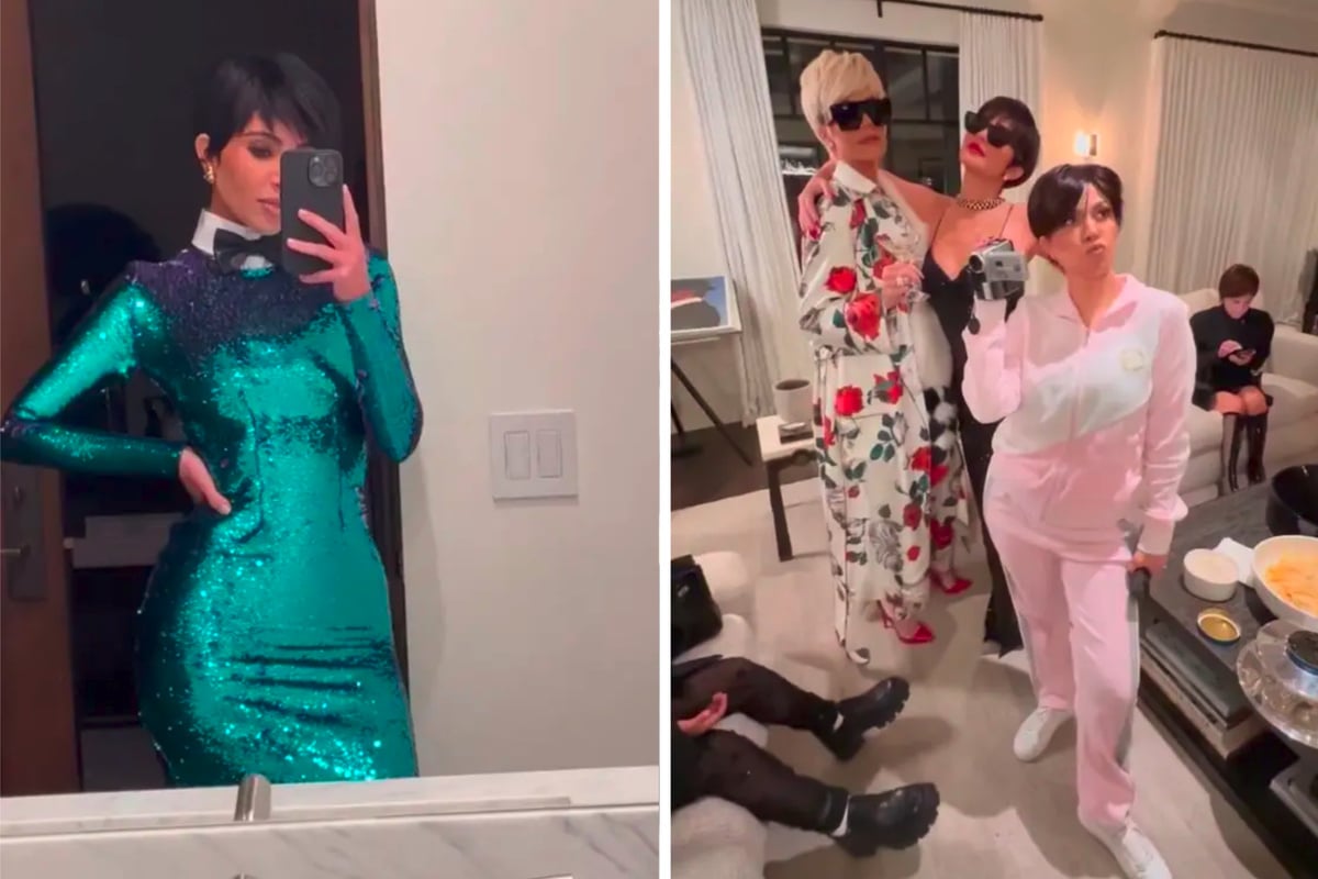 Kim Kardashian And The Kar Jenners Celebrate Their Momagers Birthday With Kris Tal Clear Cosplay 