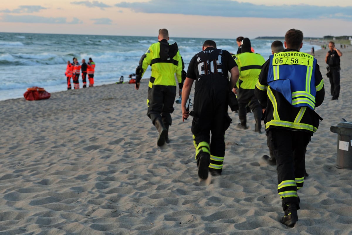 Mann wird in der Ostsee von Strömung erfasst: Suche abgebrochen