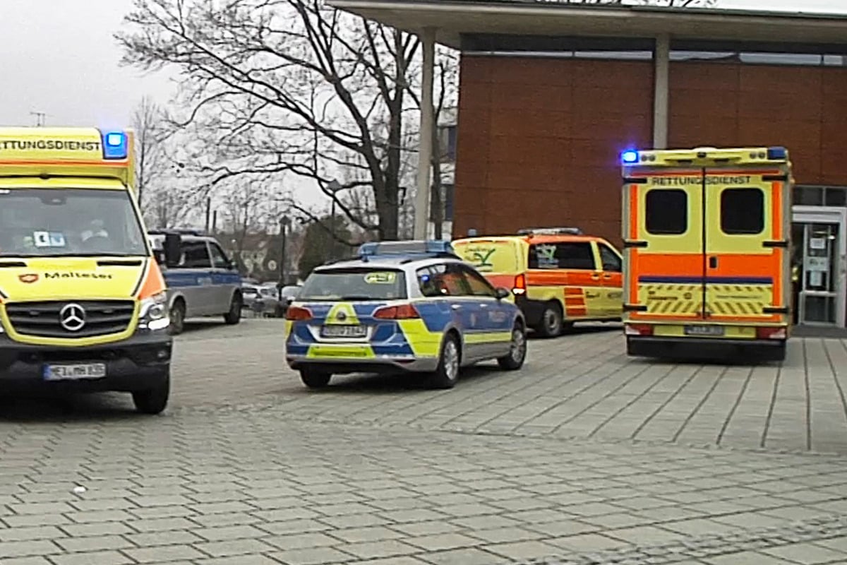 Ax attack in Coswig town hall: woman seriously injures 67-year-old man!