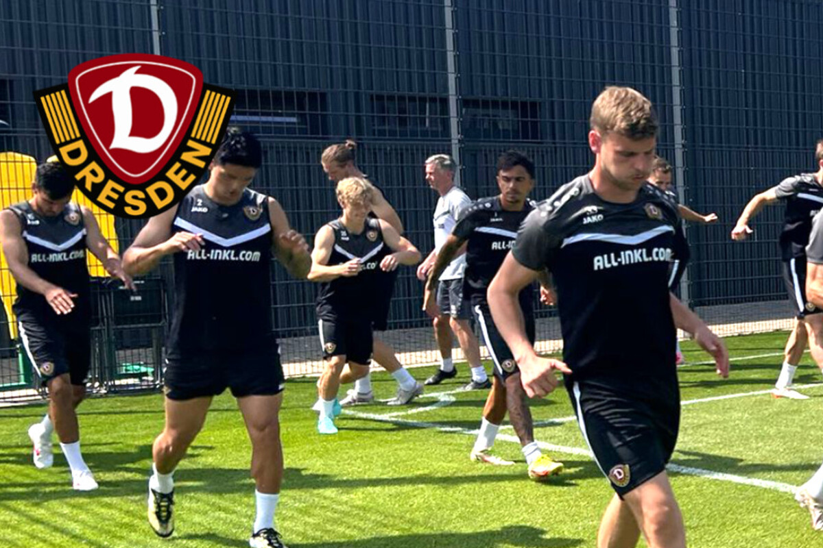 Dynamo-Dresden-Blog: Erste Einheit nach dem Trainingscamp bei über 30 Grad!