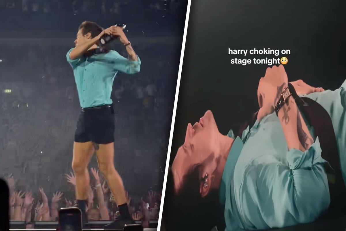 Schreckmoment-beim-Konzert-Harry-Styles-klappt-auf-B-hne-zusammen-kurz-darauf-ringt-er-nach-Luft