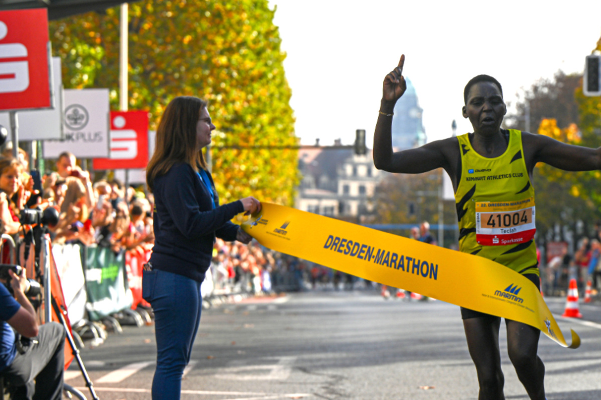 Trotz hoher Temperaturen: Neue Rekordzeit beim 22. Dresden-Marathon!