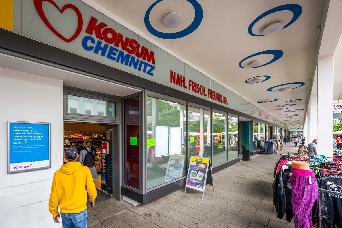 Chemnitz: Konsum im Rosenhof macht diese Woche dicht