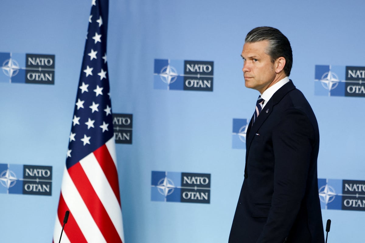 Hegseth hails defense spending progress by NATO countries while saying some must "do more"