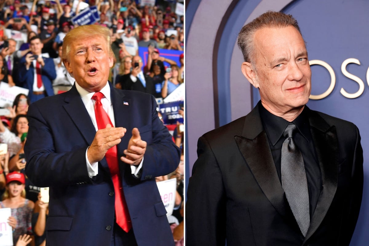 Tom Hanks shares unexpected response when asked about Trump's potential
