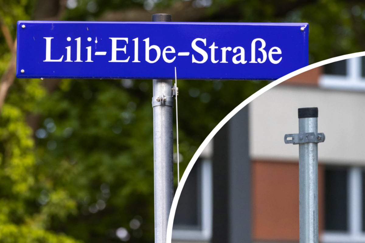 Dresdner Straße nach Transfrau benannt: Schild kurz nach Einweihung verschwunden!