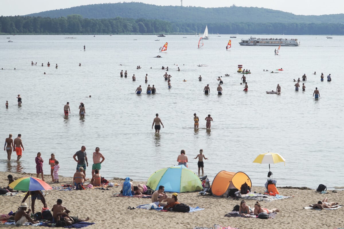 Hier besser nicht baden: Ekel-Bakterien-Alarm am Strandbad Müggelsee