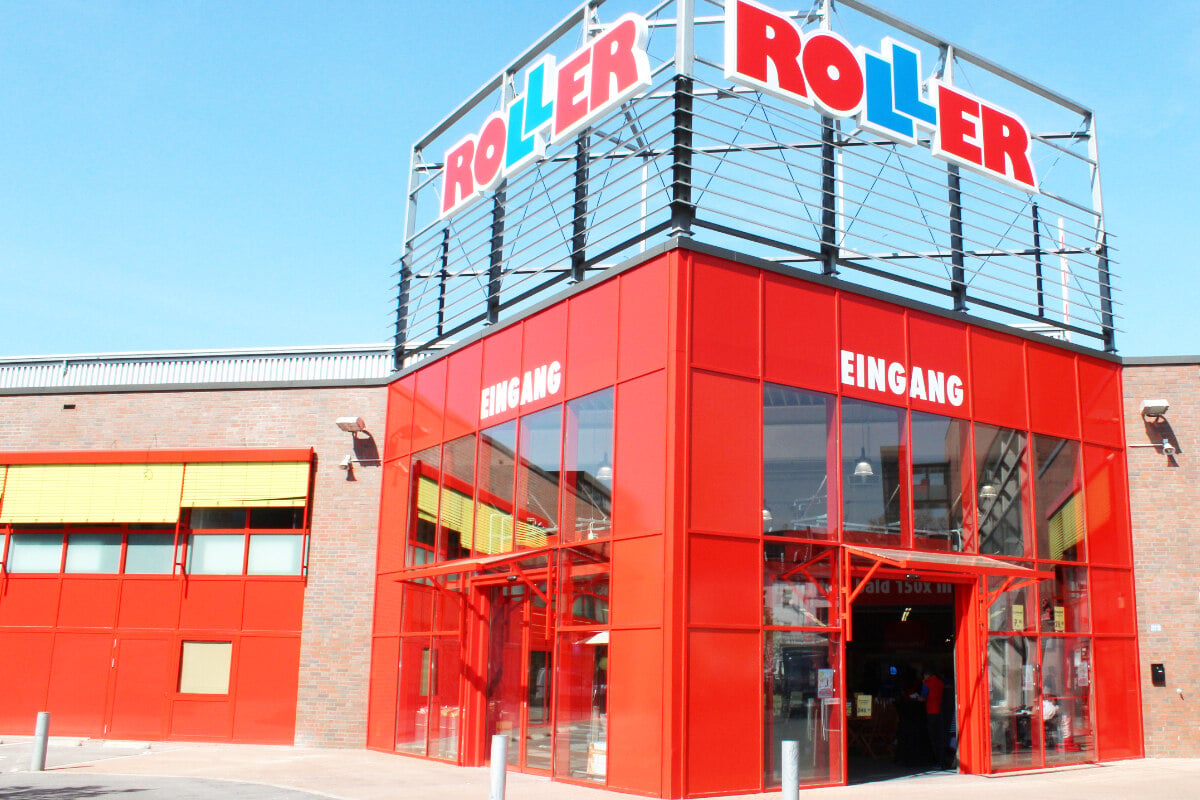 Ausverkauf bei ROLLER in Düsseldorf wegen Schließung