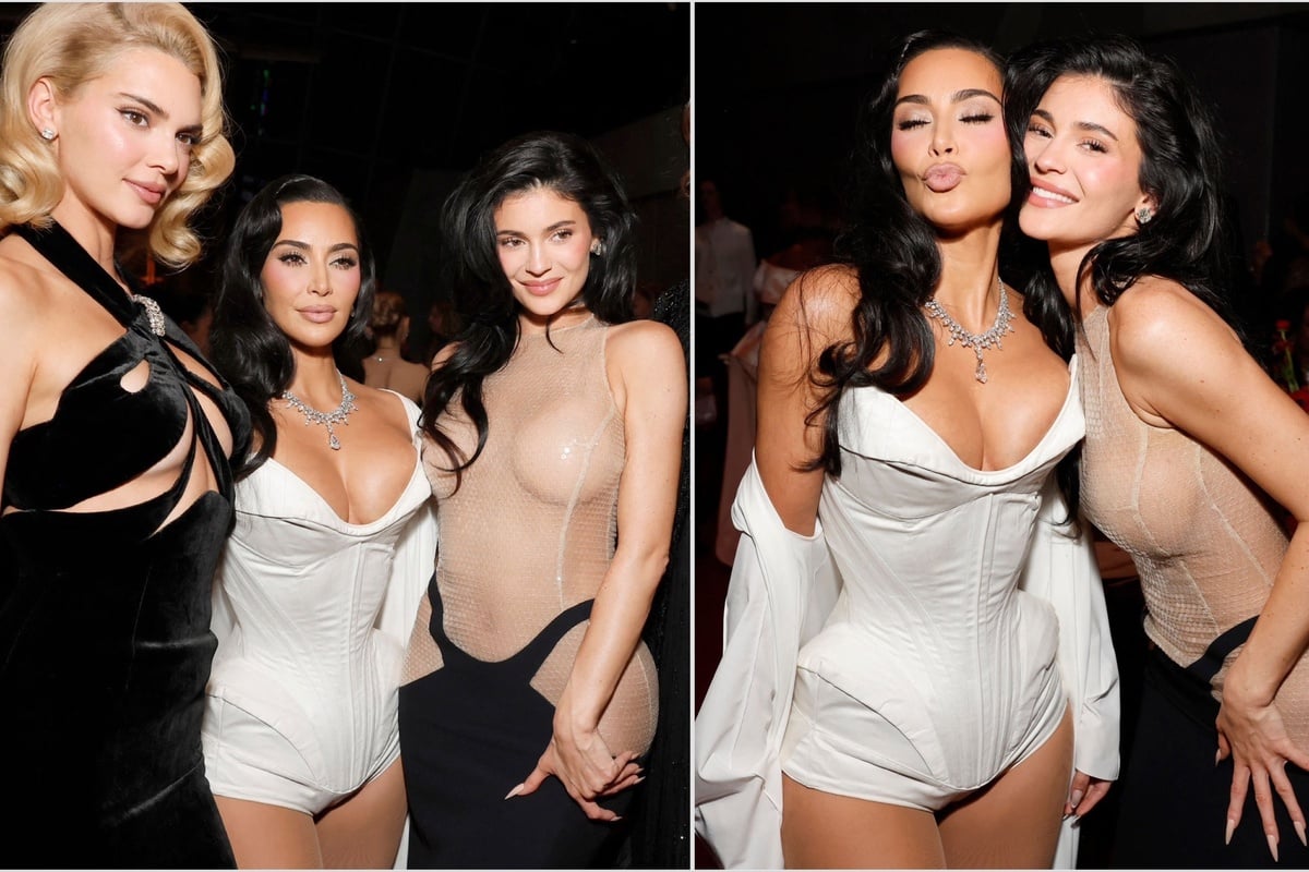 Kim Kardashian, Kylie, and Kendall Jenner exude glam at Academy Museum Gala