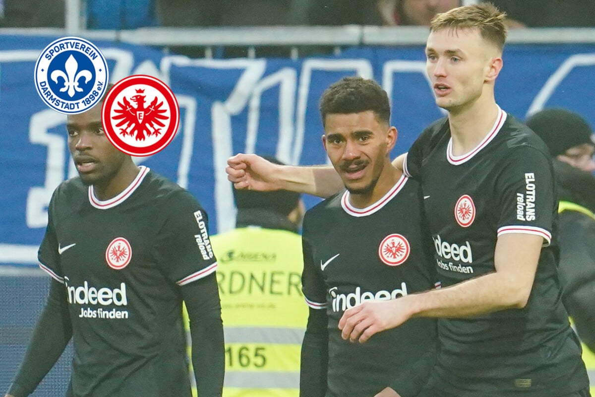 Hessen-Derby-Drama! Darmstadt ärgert Eintracht mit Wahnsinns-Finish