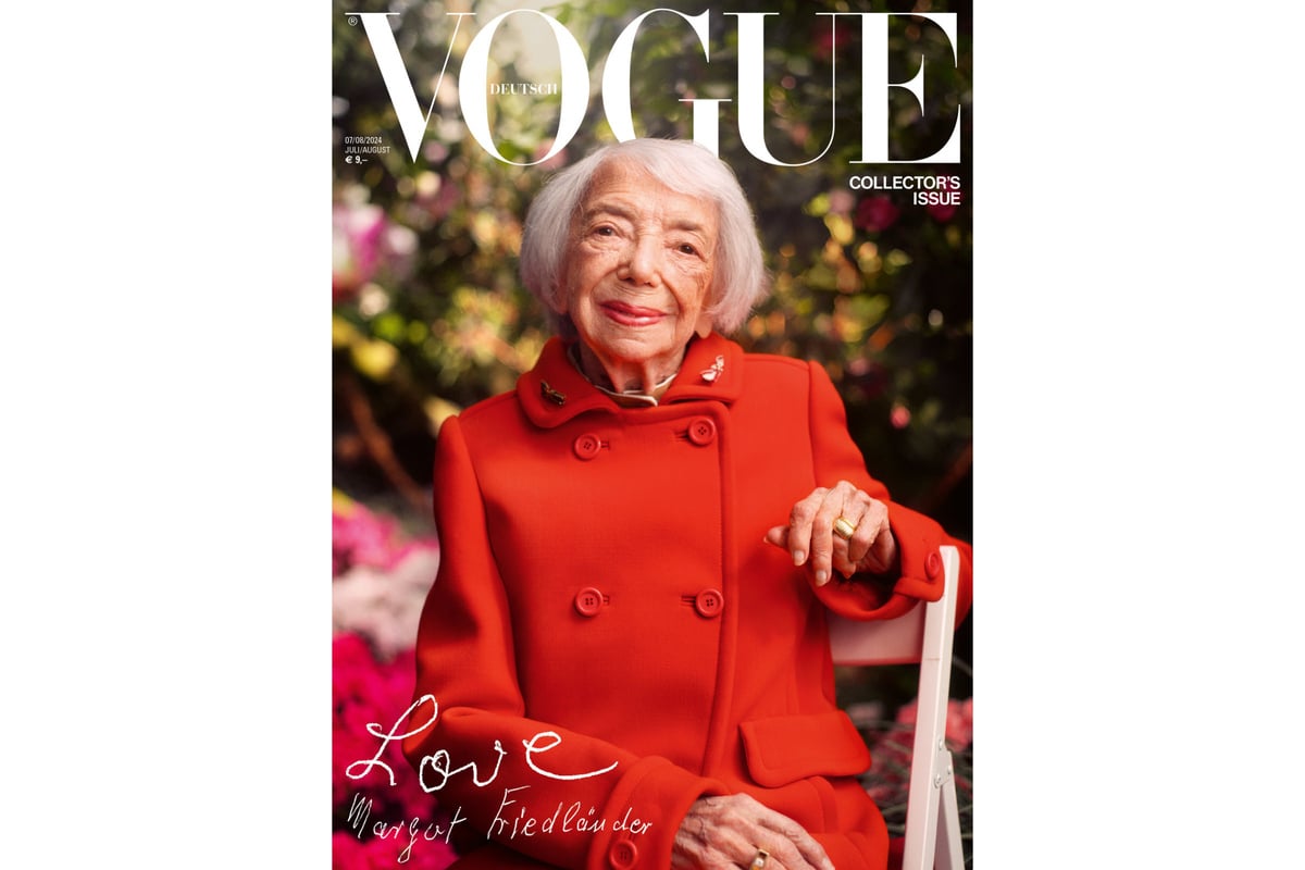 Holocaust-Überlebende Margot Friedländer ziert "Vogue"-Cover