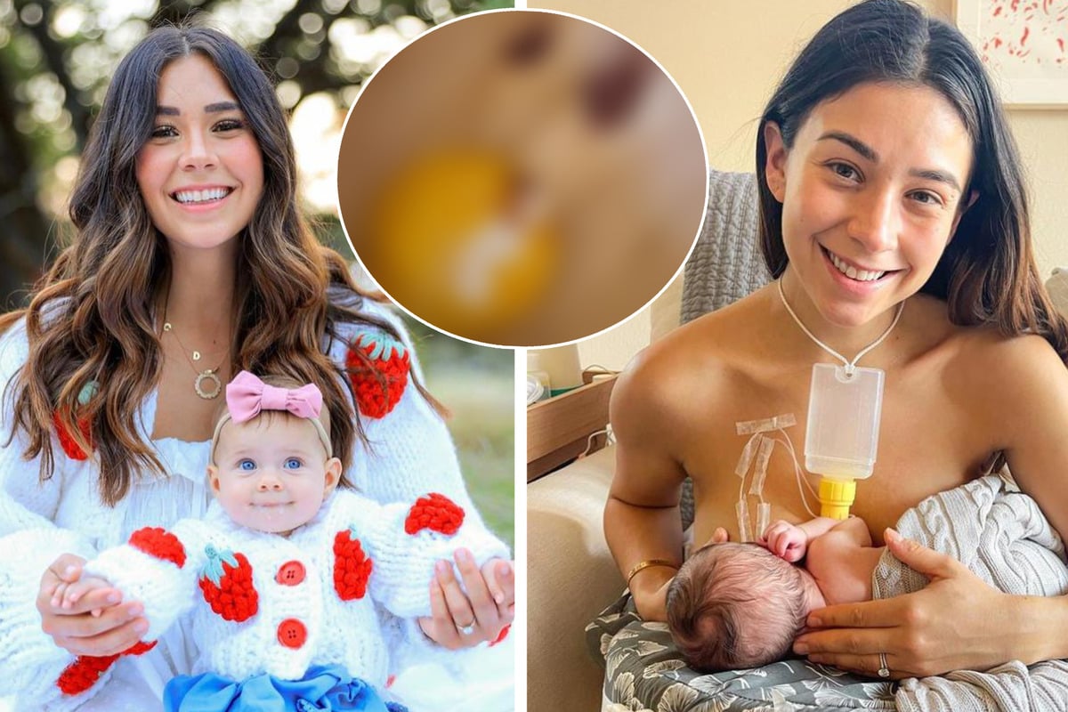 Influencer collects Shitstorm: That was the first meal for her baby