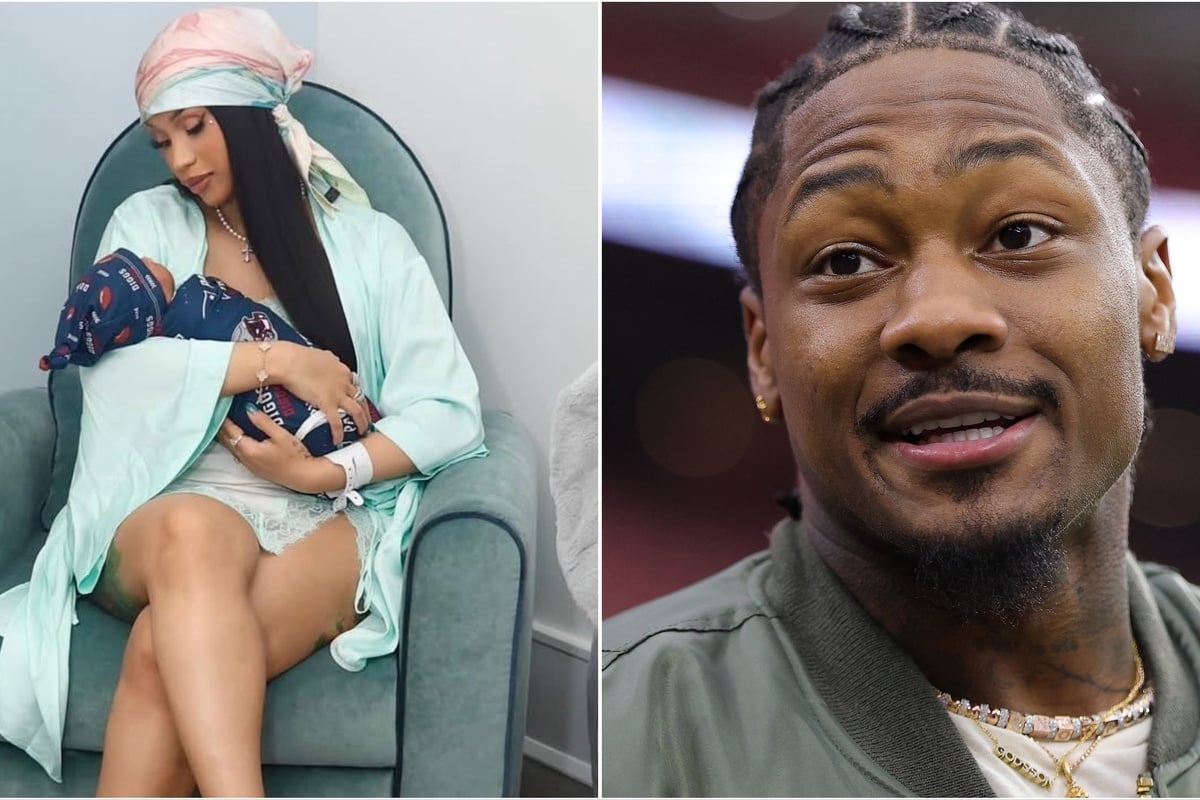 Stefon Diggs teases his and Cardi B's new baby name in first comments!