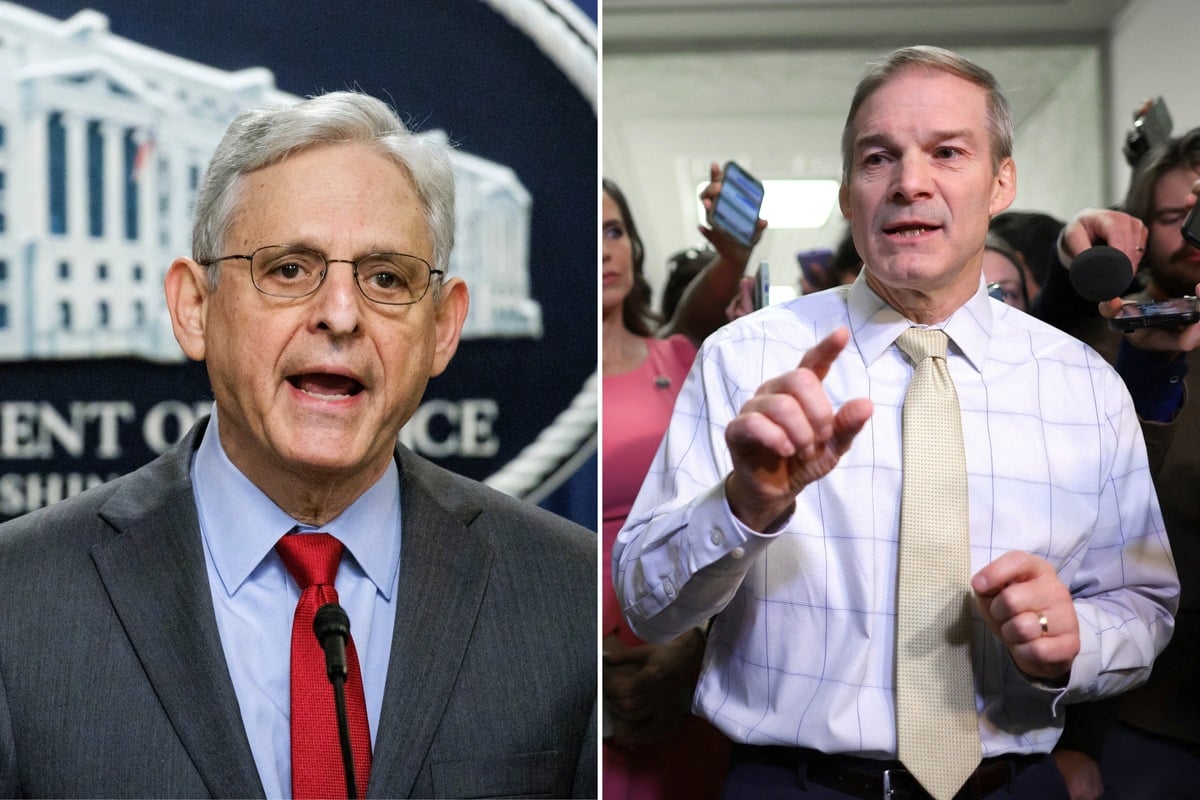 Spying On Congress Rep Jim Jordan Subpoenas Attorney General Merrick