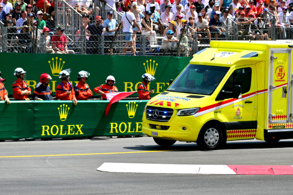 Schwerer Crash in der ersten Runde: Lange Pause beim Großen Preis von Monaco!
