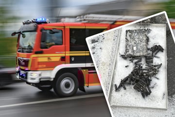 Dresden: Akkus fangen an zu brennen: Feuerwehr muss in der Friedrichstadt löschen