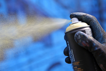 Graffiti von verfassungswidrig bis Lina-E.-Verurteilung: Mehrere Tausend Euro Schaden durch Sprayer