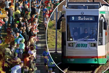 Magdeburg-Marathon und FCM-Spiel: Straßenbahnen fahren anders