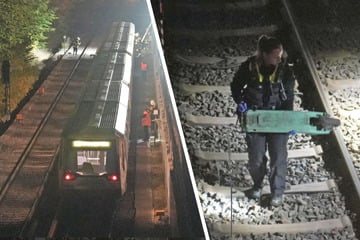 Jugendliche werfen E-Roller auf U-Bahn und stoppen Verkehr