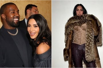 Kim Kardashian gives Kanye West a coy shoutout after Christmas reunion
