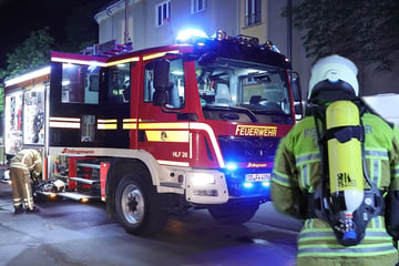 Dresden: Erst am Morgen, dann am Abend: Feuerwehr muss zweimal zum selben Haus anrücken
