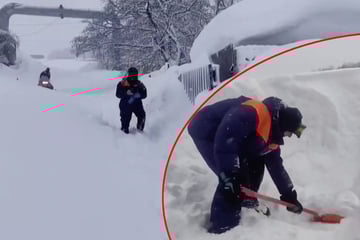Neun Stockwerke hoher Schnee! Mindestens zwei Tote durch Jahrhundertwinter