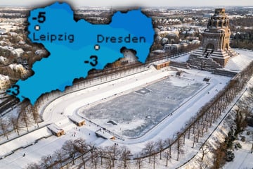 Achtung Glätte: Neuschnee und Eis machen Sachsen ab Dienstag zu schaffen