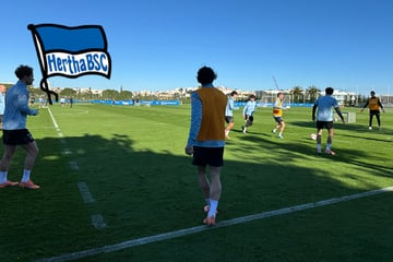 Hertha im Trainingslager: Leitl lässt Profis lange schwitzen