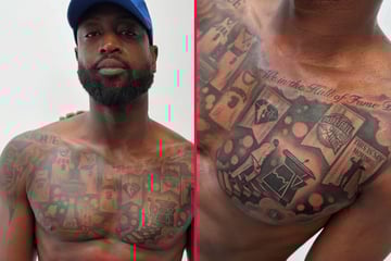 Miami Heat legend Dwyane Wade gets epic new tattoo to celebrate career