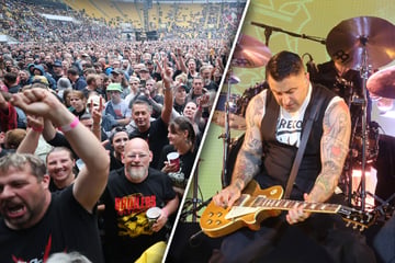 Dresden: Zwischen Punkrock, Regen und Jens Jeremies: Broilers verwandeln Dynamo-Stadion in Tollhaus