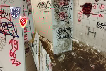 Schäbiges Nachspiel: Cottbus-Fans demolieren Toiletten in Babelsberg