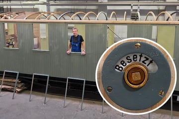 Dresden: Schmalspur-Waggon wird von Liebhabern aufgepeppt: Ein neues Klo für die alte Staatseisenbahn