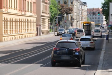 Neue Baustelle in Leipzig: Hier müssen sich Auto und Rad die Straße künftig teilen