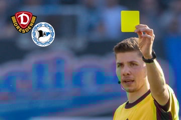 Dynamo gegen Bielefeld live: Bei ihm hagelt es Karten! Dieser Schiri pfeift heute