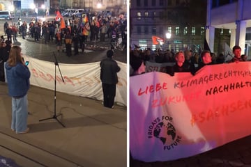 Dresden: Spontan-Demo in Dresden: "Mit Faschisten redet man nicht!"