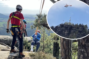 Herzanfall am Lilienstein: Bergretter im Dauereinsatz
