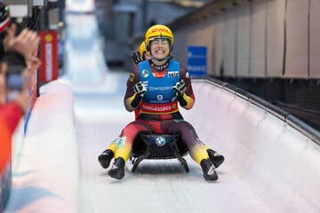 Dresdens Rodlerin Degenhardt triumphiert: "Das Ergebnis ist mega!"